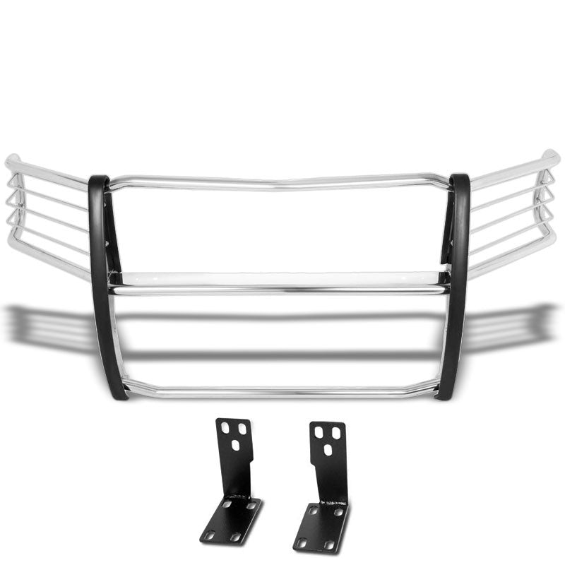 Metallic Mild Steel Full Front Grille Guard For 10-18 Ram 2500 4.7L/5.7L/6.4L