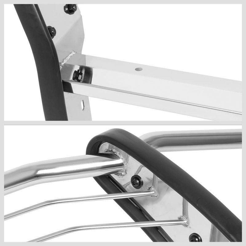 Metallic Mild Steel Full Front Grille Guard For 15-19 Chevrolet Colorado 2.5L