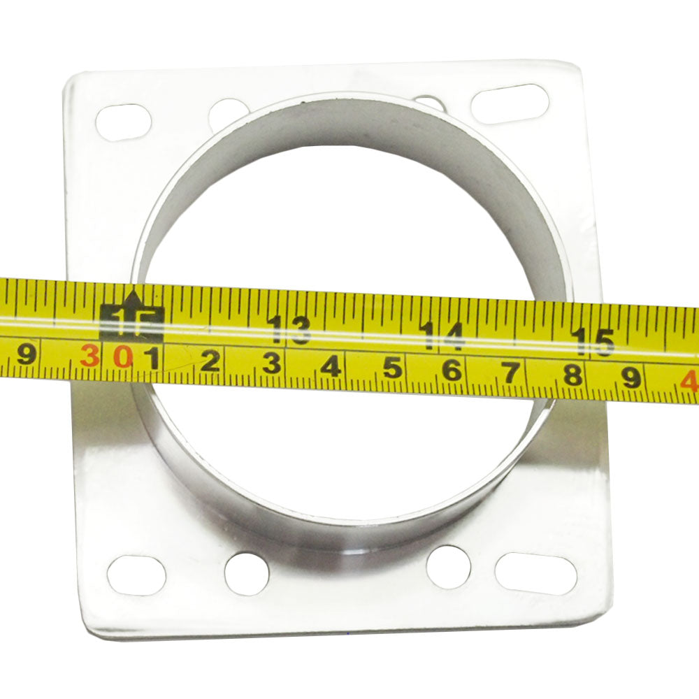 HPS 3" Universal Round Intake Air Filter Red HPS-4276-RED + 3" MAF Adapter