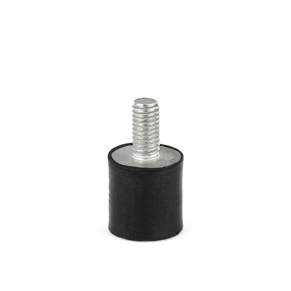 Anti Vibration Mount Isolator M6 Male/Female 5/8" Stud 5/8" Thick Rubber 5/8" DIA BFC-VM-M6-62-MF