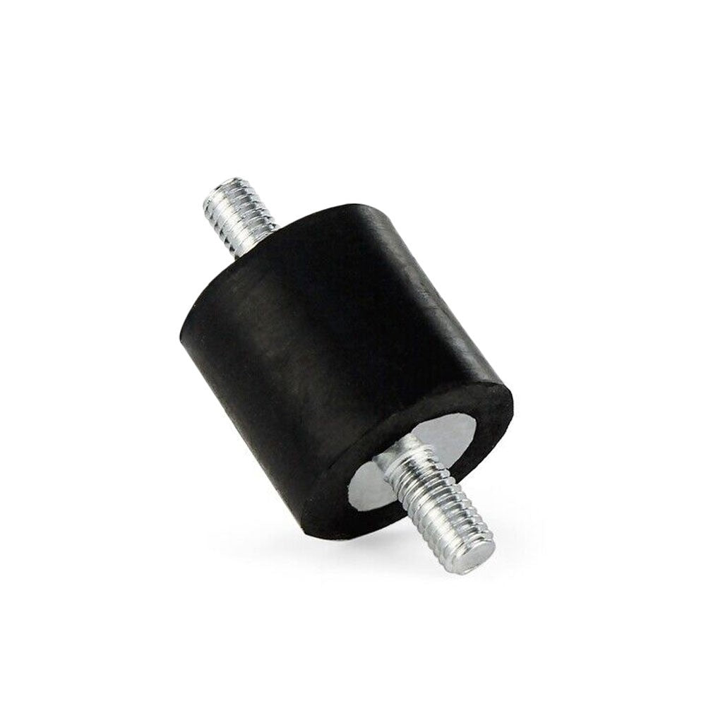 Anti Vibration Mount Isolator M8 Male/Male 1-1/16" Stud 1" Thick Rubber 1" DIA BFC-VM-M8-100-MM