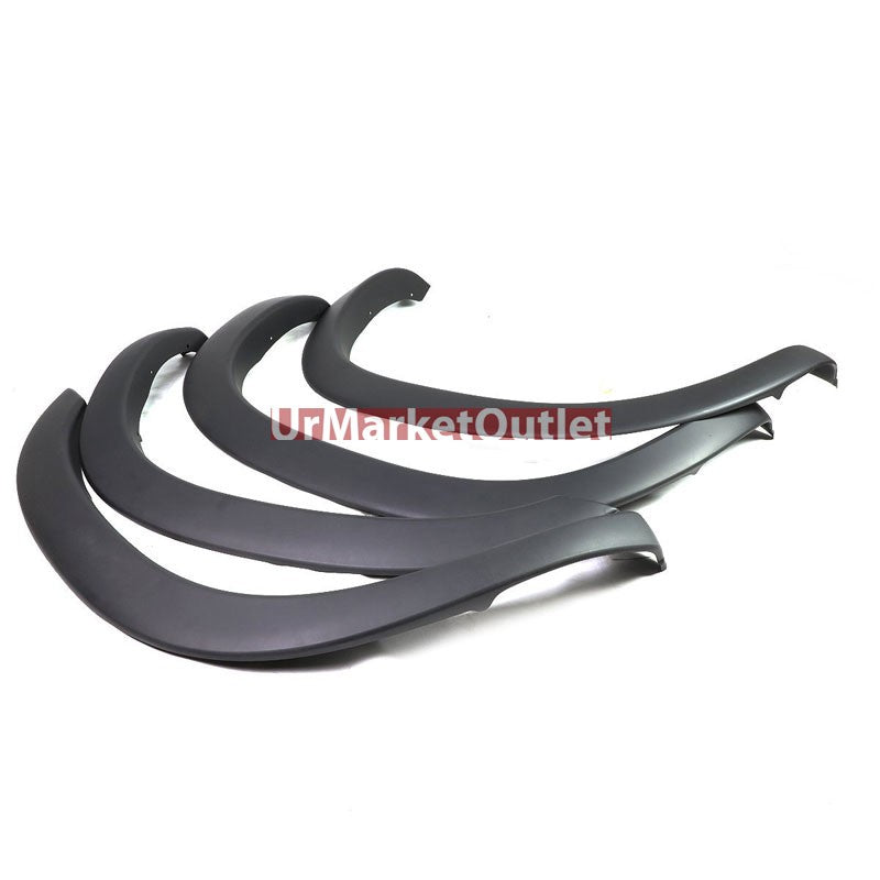 Matte Black Bolt-On Wheel Fender Flare Guard For 02-08 Dodge Ram 78"-97.9" Bed