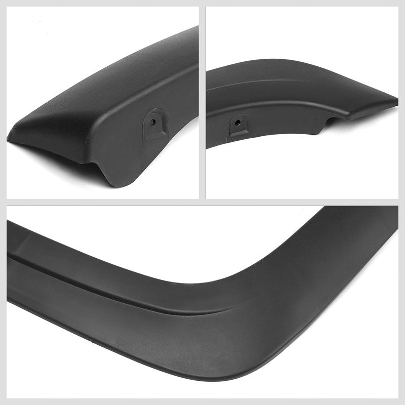 4PC Black Bolt-On Wheel Fender Flares Guard Cover For 07-14 Chevy Silverado