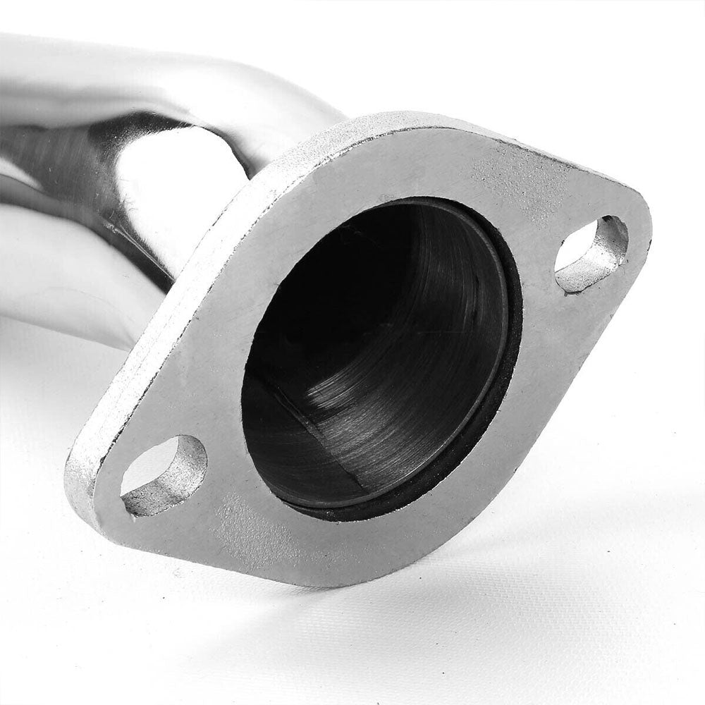 J2 J2-CBE-OS-051 4" Dual Muffler Rolled Tip Exhaust Catback System