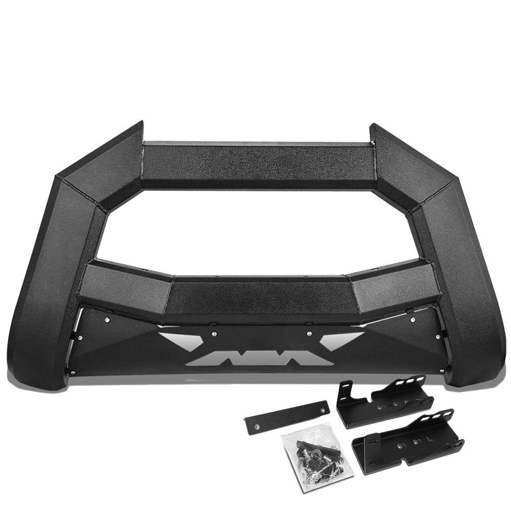 J2 Square Frame Bat Front Bumper Bull Bar Guard For 07-18 Chevy Silverado Sierra