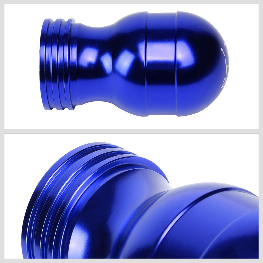 J2-SK-001-BL J2 Blue (Teardrop Shape) For 6-Speed Manual Shift Knob (M8/M10/M12 Adapter)