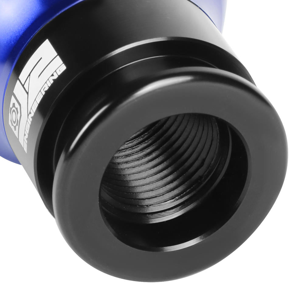 J2-SK-003-BL J2 Blue (Teardrop Shape Design) For 6-Speed MT Shift Knob (M8/M10/M12 Adapter)
