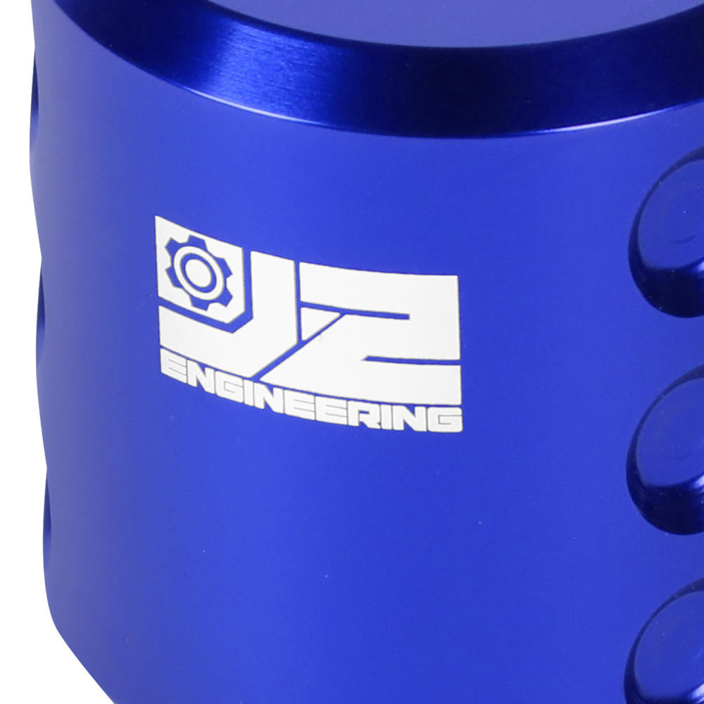 J2-SK-004-BL J2 Blue (Goblet Style) For 6-Speed Manual Shift Knob (M8/M10/M12 Adapter)