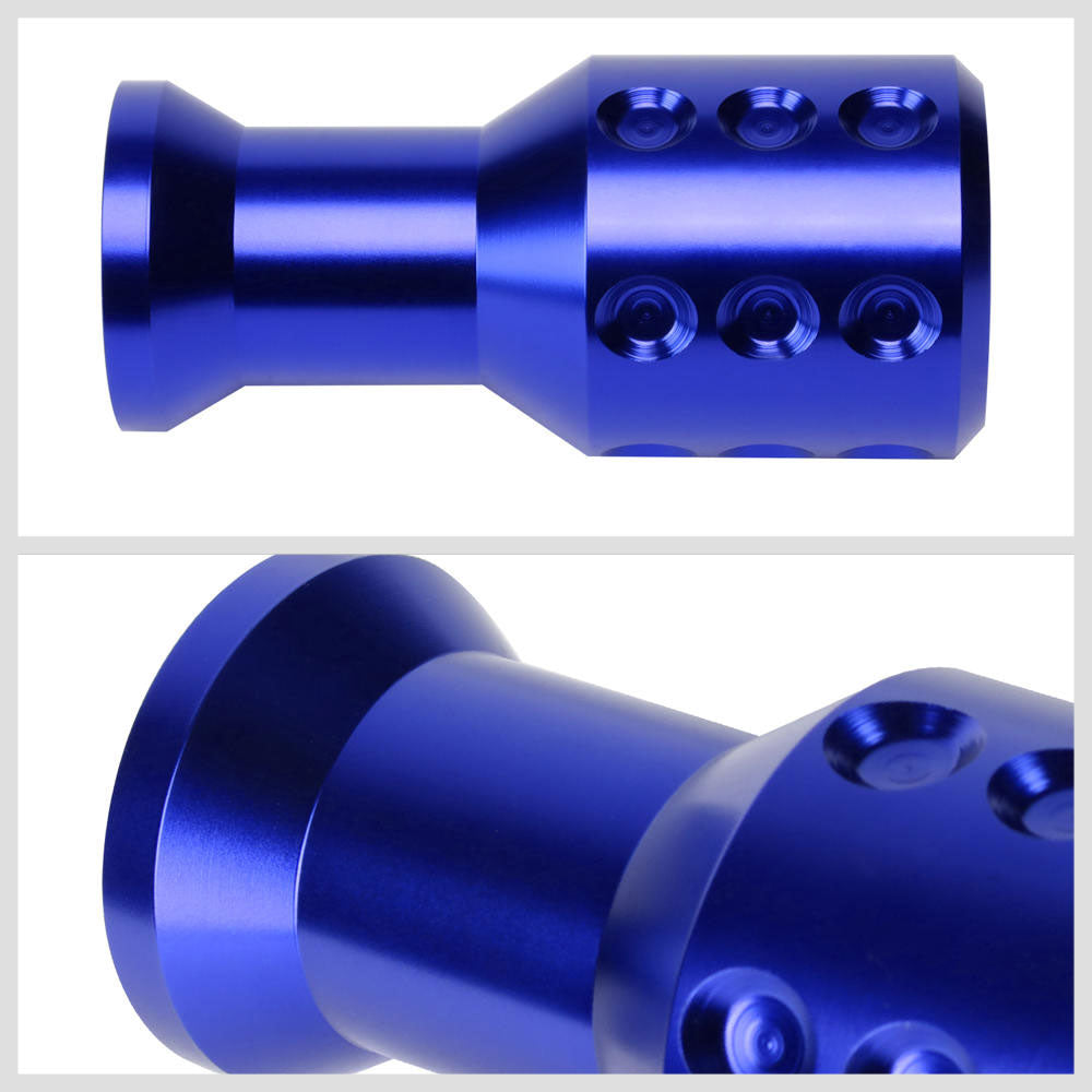 J2-SK-004-BL J2 Blue (Goblet Style) For 6-Speed Manual Shift Knob (M8/M10/M12 Adapter)