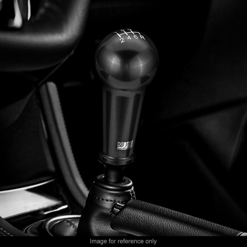 J2-SK-005-BK J2 Black (Ball Teardrop Style) For 6-Speed MT Shift Knob (M8/M10/M12 Adapter)