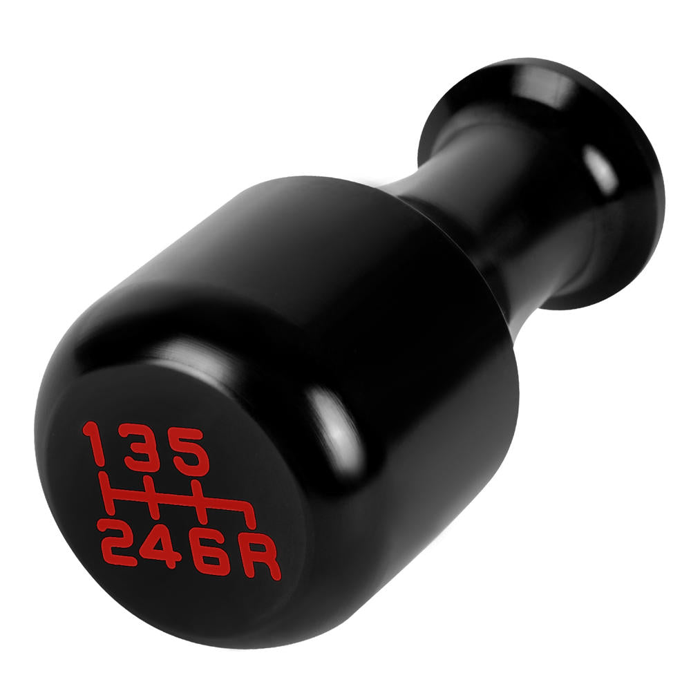 J2-SK-006-BK J2 Black (Cylindrical Wine Cup) For 6-Speed MT Shift Knob (M8/M10/M12 Adapter)