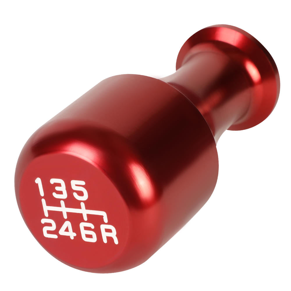 J2-SK-006-RD J2 Red (Cylindrical Wine Cup) For 6-Speed MT Shift Knob (M8/M10/M12 Adapter)