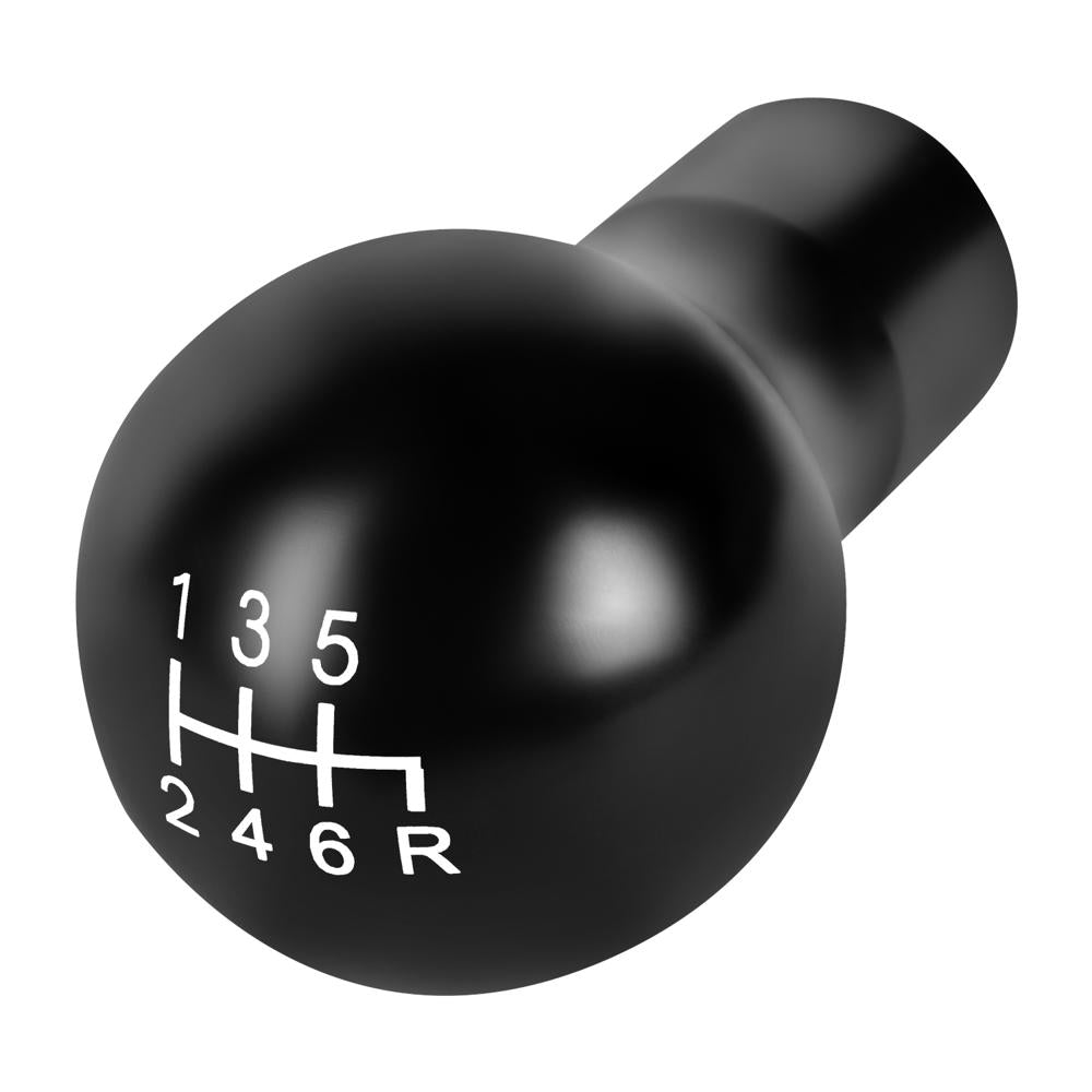 J2-SK-007-BK J2 Black (Spherical Teardrop) For 6-Speed Manual Shift Knob (M8/M10/M12 Adapter)