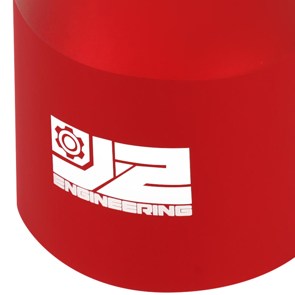 J2-SK-007-RD J2 Red (Spherical Teardrop) For 6-Speed Manual Shift Knob (M8/M10/M12 Adapter)