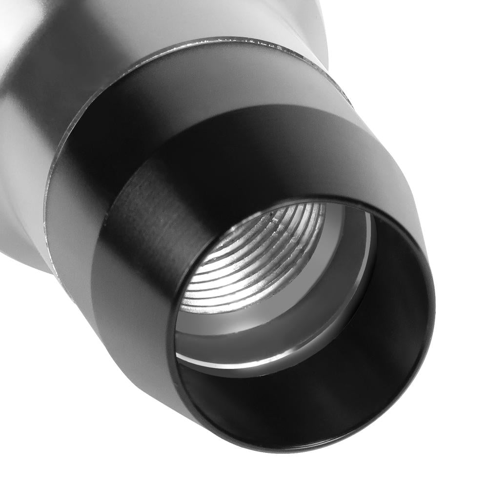 J2-SK-008-SL J2 Silver (Barrel Cylindrical) For 6-Speed MT Shift Knob (M8/M10/M12 Adapter)