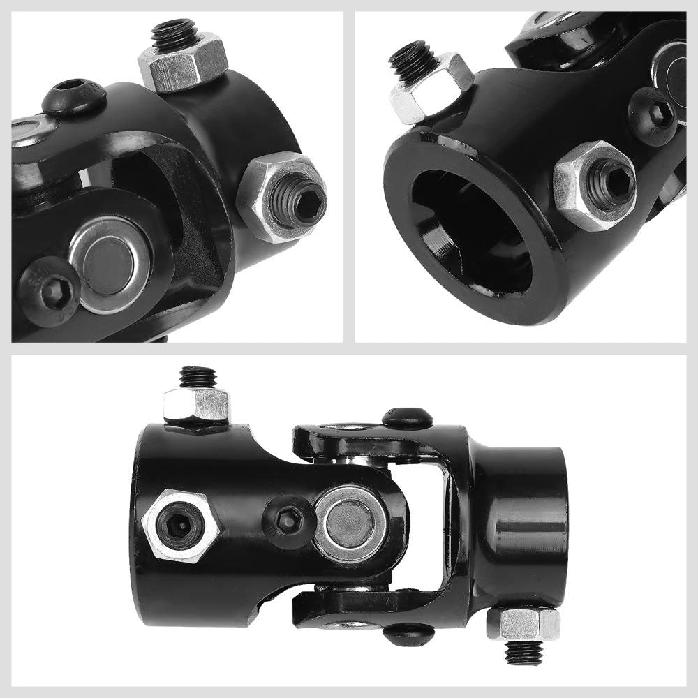 BFC-STUJOINT-054 3/4" 36 Spline to 1" DD 40CR Steel Steering Shaft Column Single U-Joint