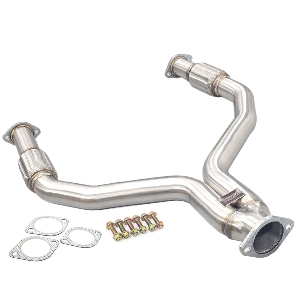 Megan Racing Rear Y-Pipe Infiniti Q50 AWD/RWD Twin-Turbo Red Sport V37 MR-YP-1611 LW-YP-1611