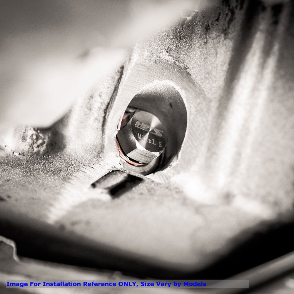 HPS Performance Stainless Steel Oil Drain PlugBolt with Washer MDP-M12x150 MDP-M12x150