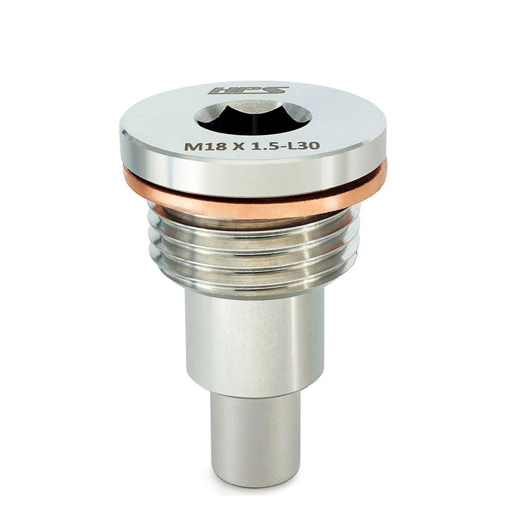 HPS Stainless Steel Differential Oil Drain Plug MDP-M18x150-L30 MDP-M18x150-L30