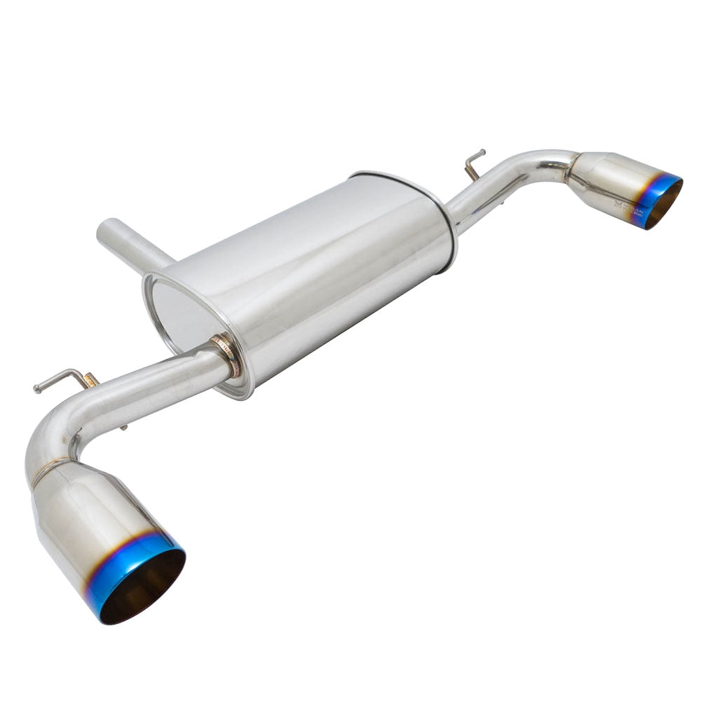 MR-ABE-MCC11-VO Megan RS Axleback Exhaust Kit 4" Burnt Rolled Tips For 11-16 Mini Countryman R60