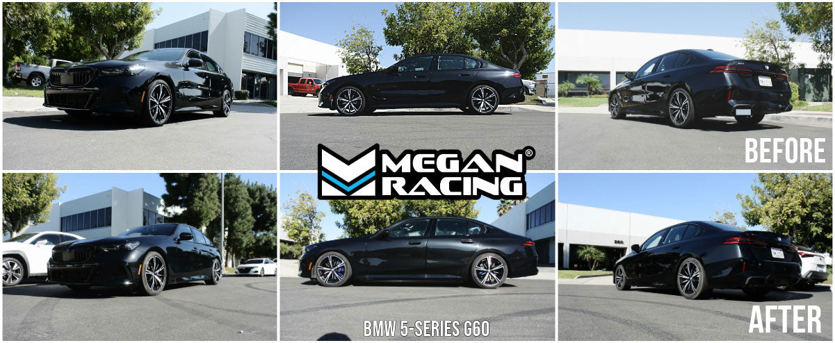 MR-CDK-BG60X-EU Megan Green Euro Series Coilover Springs Kit For 24+ BMW 5-Series xDrive AWD G60