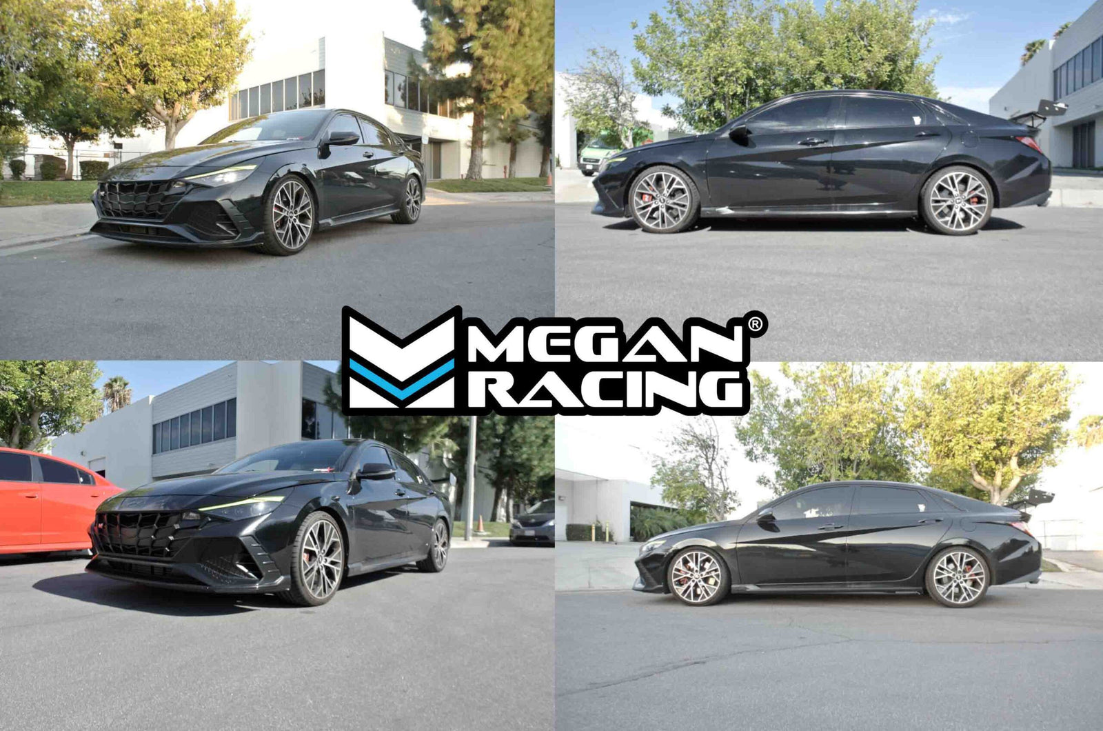 MR-CDK-HYE22N Megan Street Series Coilover Springs Shocks Kit For 22+ Hyundai Elantra N CN7