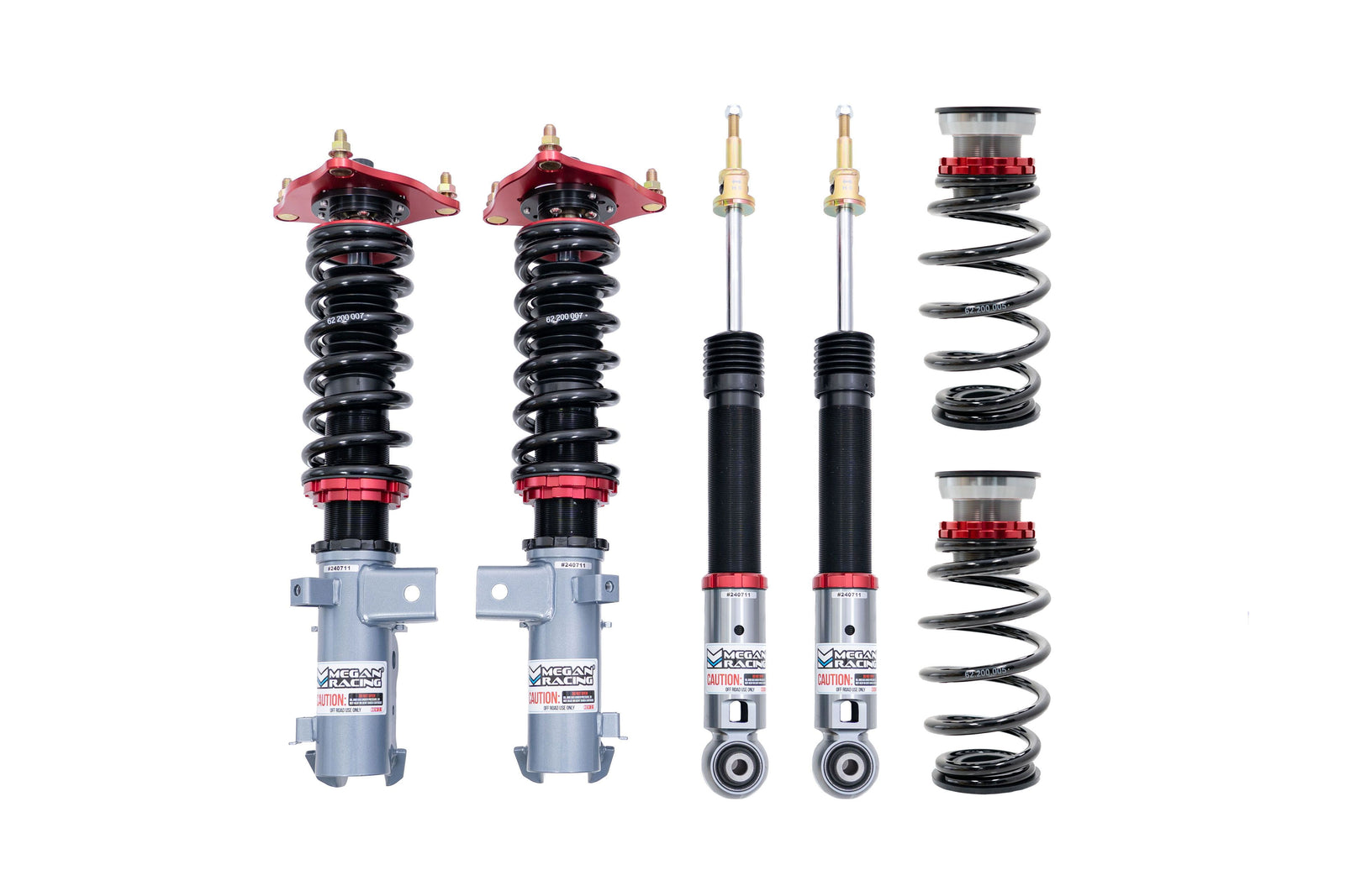 MR-CDK-HYV19N Megan Red Street Coilover Springs Damper Kit For 19-22 Hyundai Veloster N (JS)