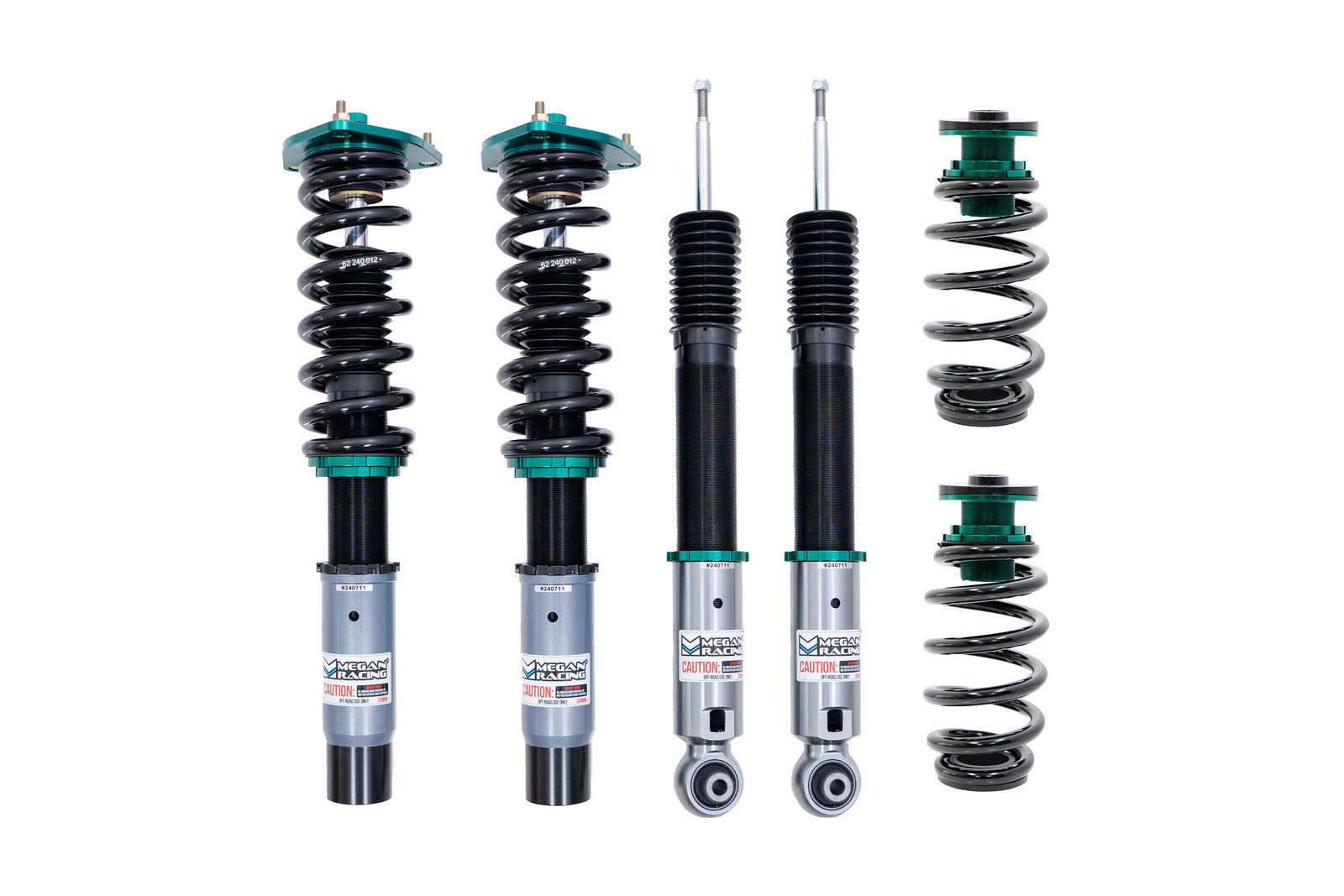 MR-CDK-PC19-EU Megan Green Euro Coilover Springs Damper Kit For 19-23 Cayenne "Exclude PASM"