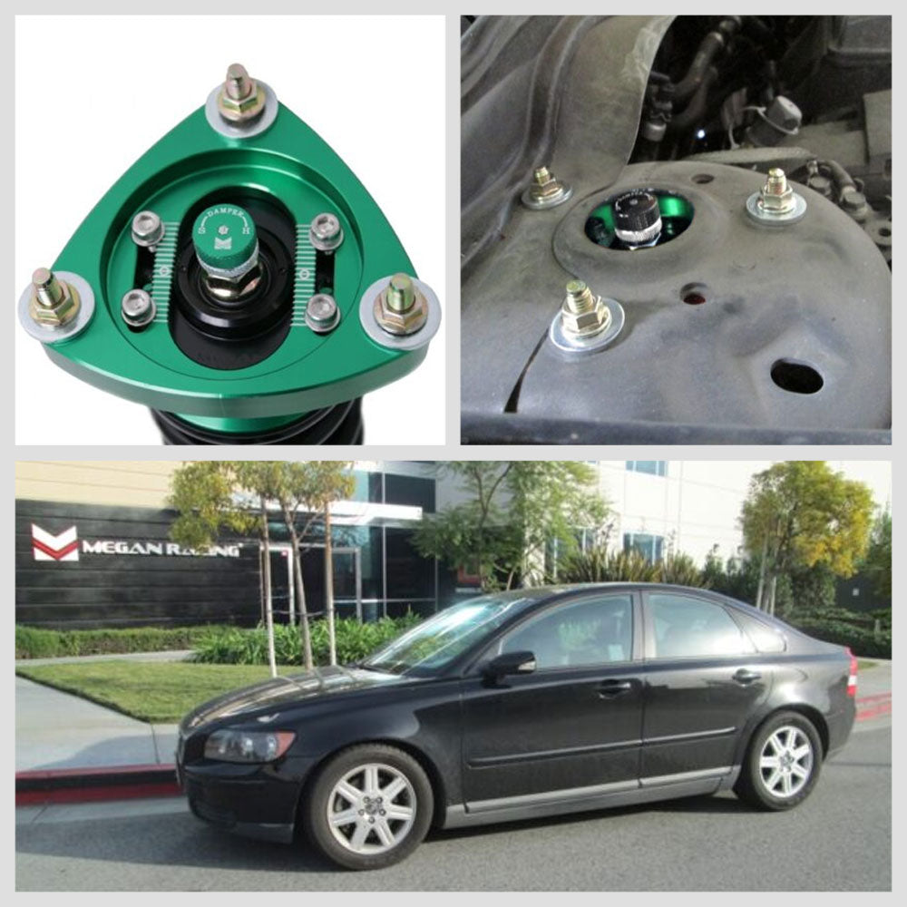 MR-CDK-VS405 Megan Euro II Series Green Coilover Springs Shocks Kit For 05-12 Volvo S40 FWD