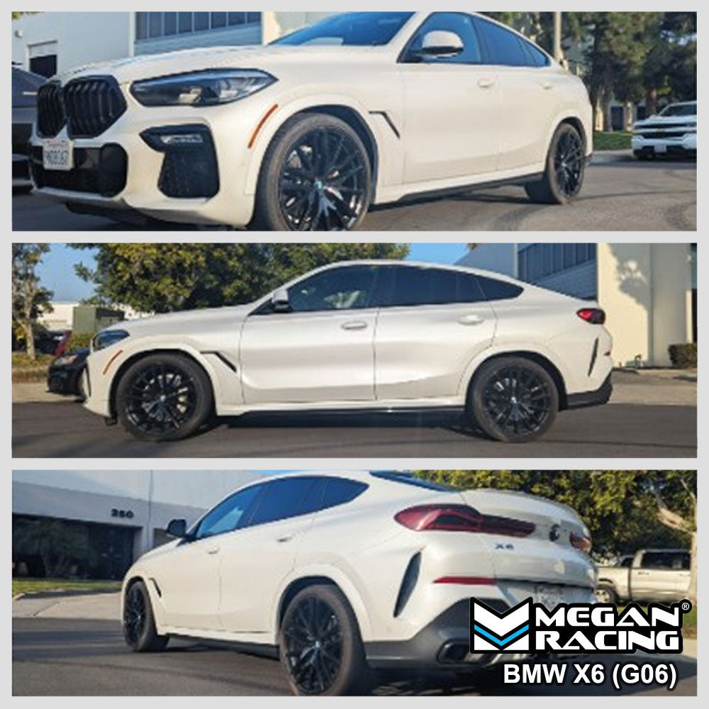 MR-LS-BG05X Megan 4PCs Red Euro Lowering Springs Kit For BMW 19+ X5 G05/20+ X6 G06 AWD/RWD