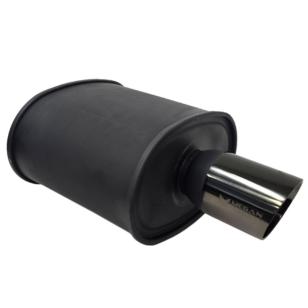 Megan M-BC Turbo Series 2.5" Inlet Exhaust Muffler MR-MU-MBC MR-MU-MBC