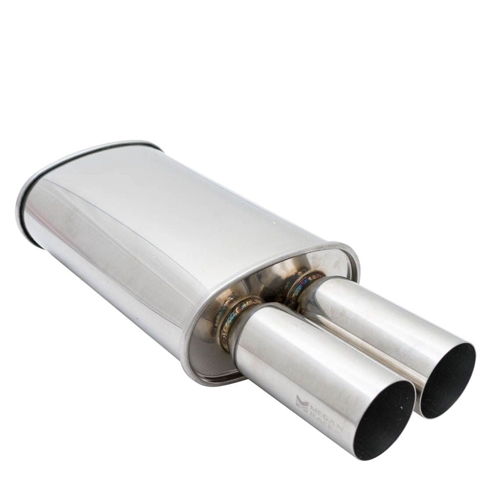 Megan M-DT Series 3" Inlet Exhaust Muffler MR-MU-MDT-T MR-MU-MDT-T