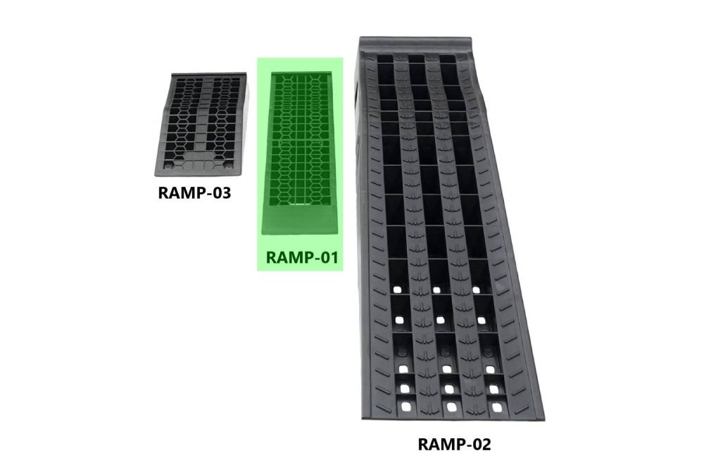 Megan Racing 2PCS Universal Low Profile Drive-On Detachable Auto Service Ramp