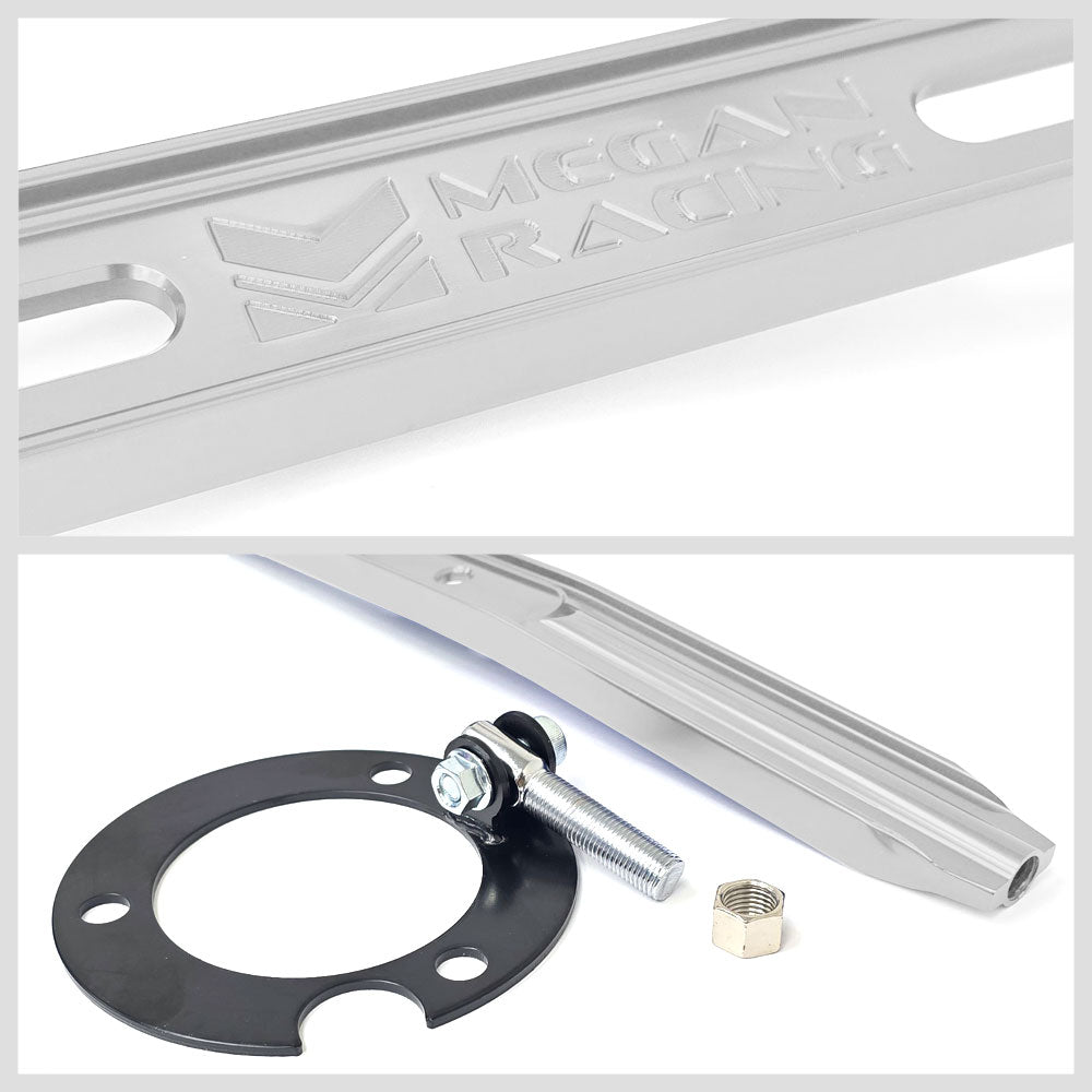 Megan Racing Polish Front&Rear Upper Strut Tower Brace Bar For 95-99 Eclipse