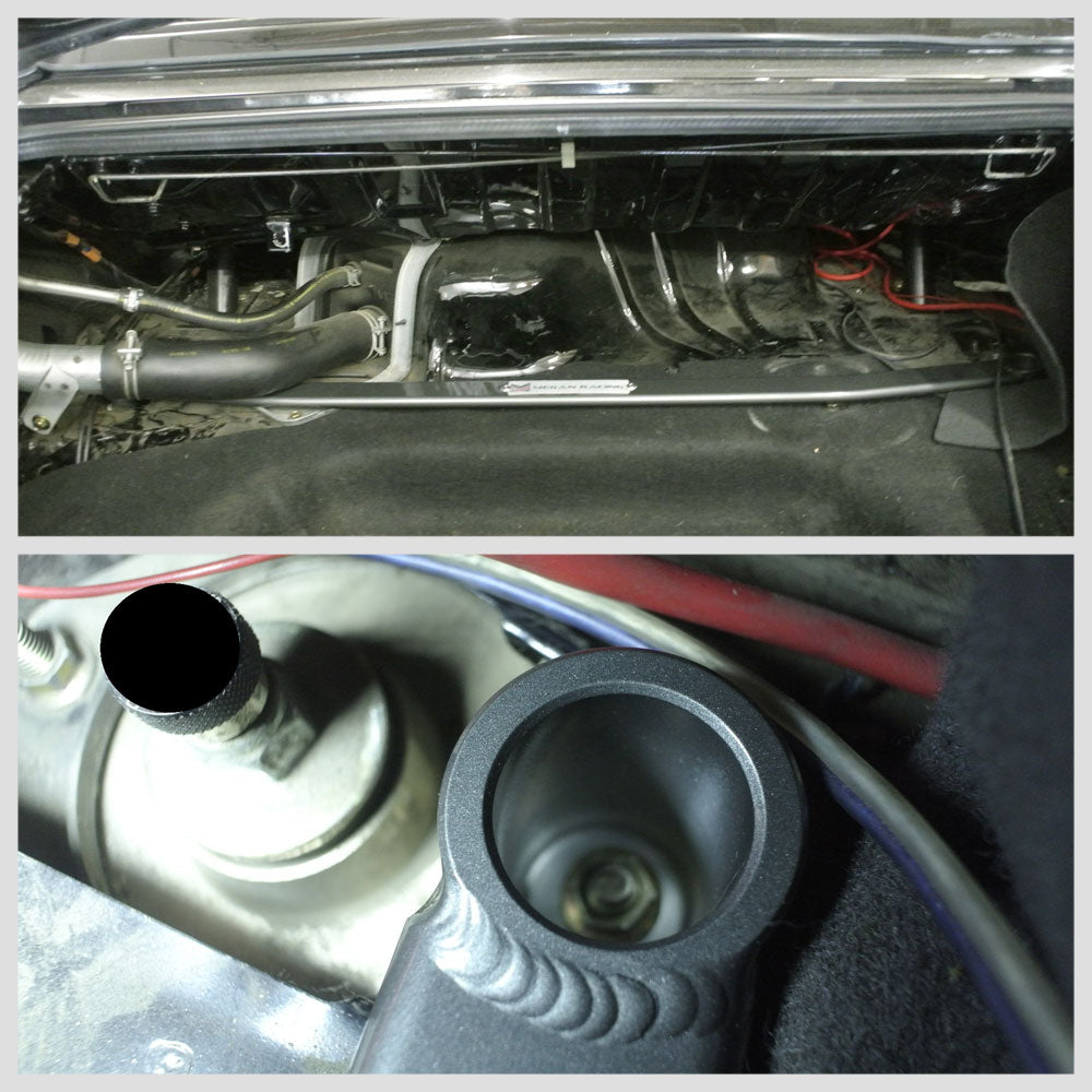 Megan Racing Rear Upper Grey Race Tower Brace Strut Bar For 90-05 Mazda Miata MR-SB-MMX590RU-1P