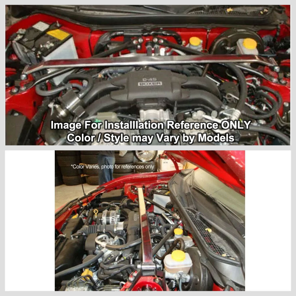 MR-SB-SFR12FU-1P+SC-06FU+SI15RU-1P-V2 Megan Front/RearUp Strut Bar+Firewall Stay Support Brace For GEN2 22+ BRZ/GR86