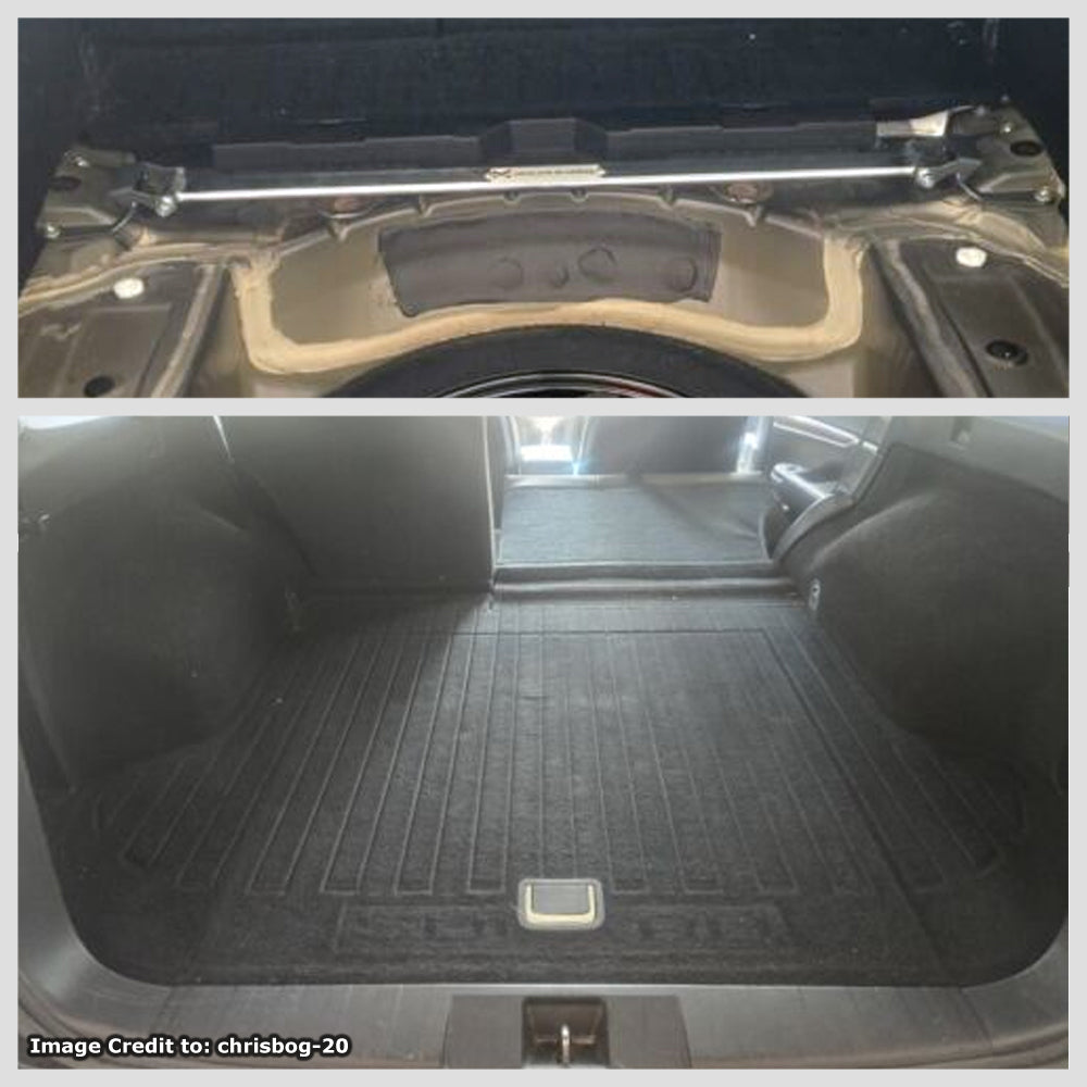 Megan Polish Rear Upper (Concealed) Strut Tower Brace Bar For 22+ BRZ (ZD8) / 15-21 WRX/WRX STI (VA) / 22+ GR86 (ZN8)