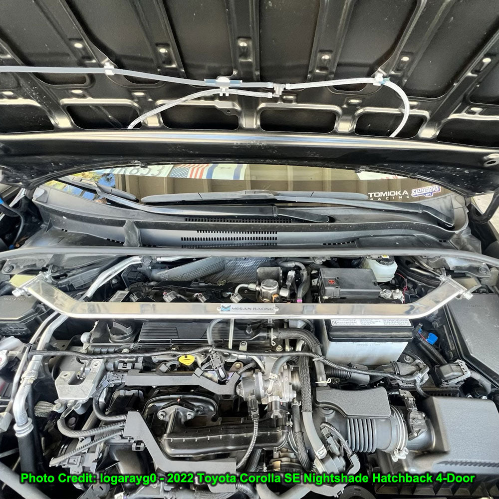 Megan Racing C-HR MR-SB-TCHR17FU-1P Front Upper Strut Bar 17-22 C-HR / 20+ Corolla E210 / 23+ GR Corolla