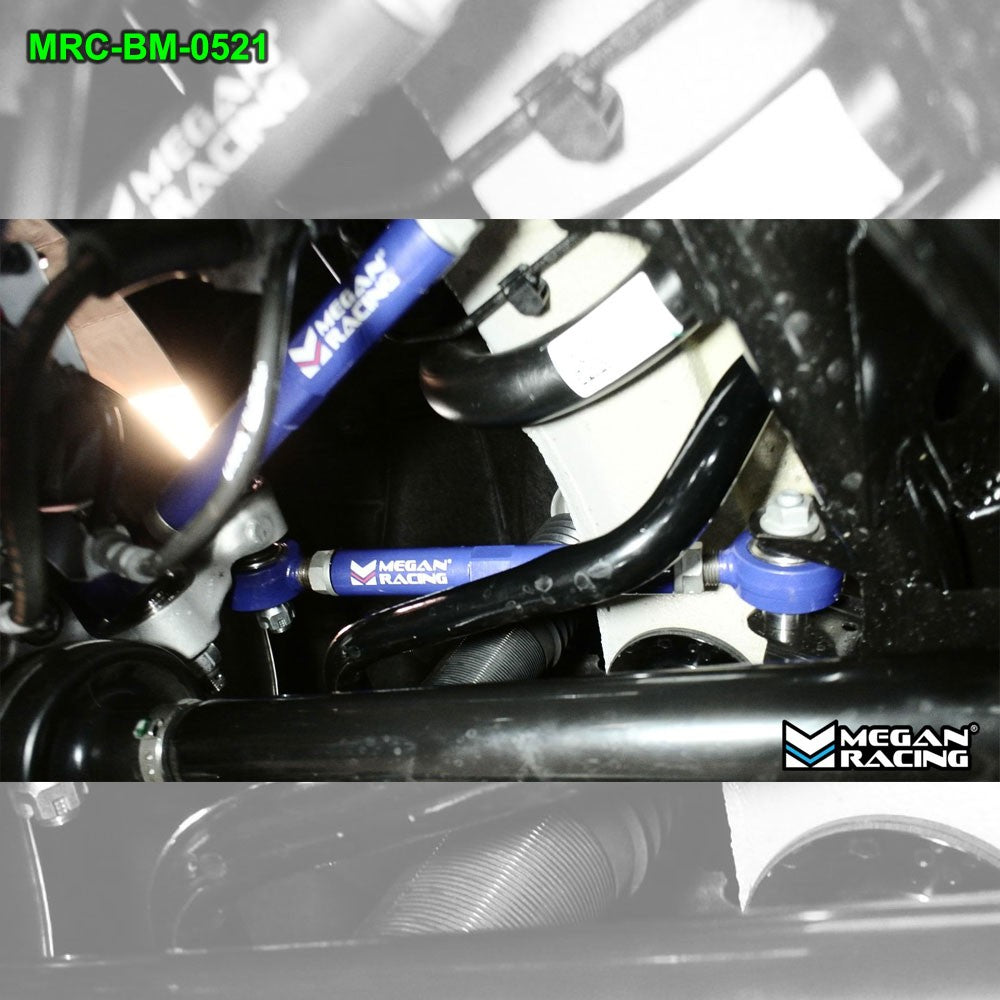 MRC-BM-0510-X2+0521-X2 Megan 8PCs Rear Upper&Lower Toe/Trailing/Camber Arm Kit For M2 M3 M4 F87/F80/F82