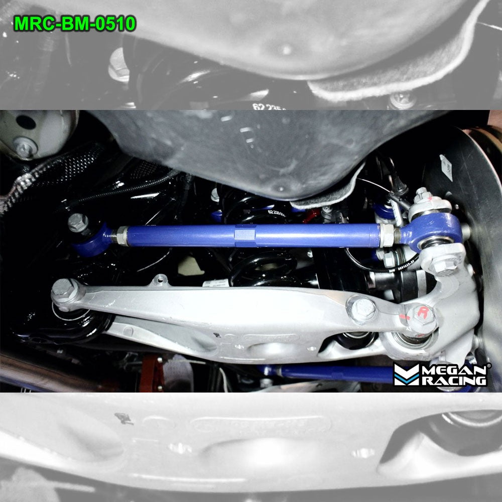 MRC-BM-0510-X2+0521+0821 Megan 8PCs Rear Upper&Lower Toe/Trailing/Camber Arm Kit For M2 M3 M4 G87/G80/G82