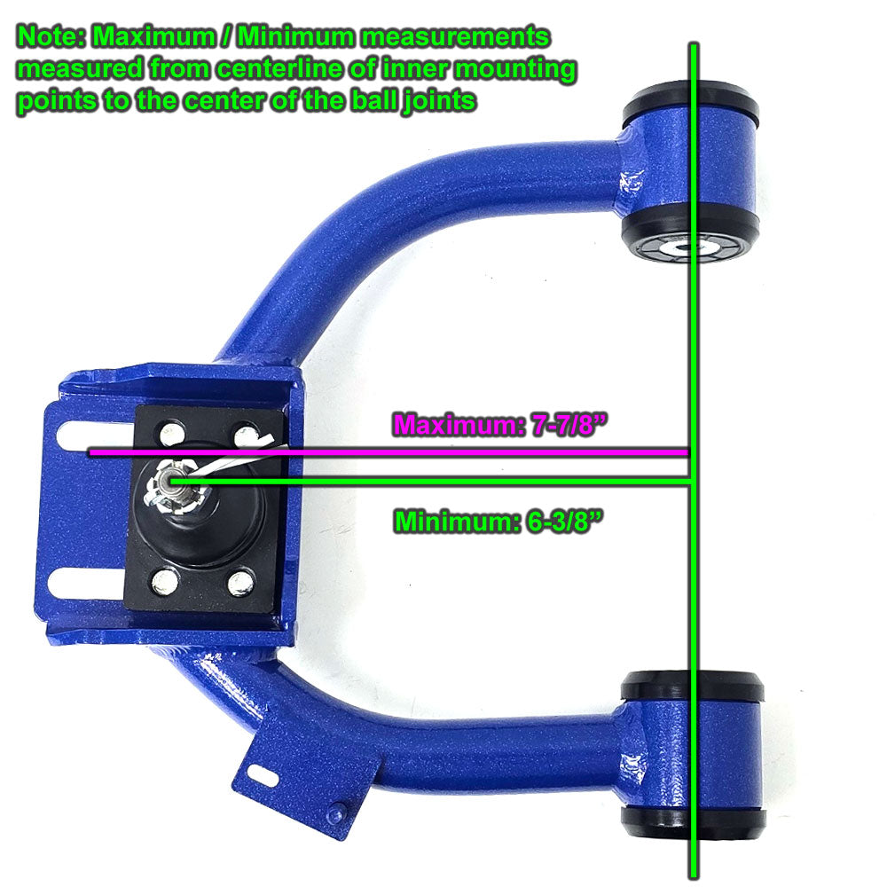 Megan Racing Front & Rear Upper Camber Arm For 04-08 TSX CL9/03-07 Accord CL7 MRC-HA-0112 MRC-HA-0113