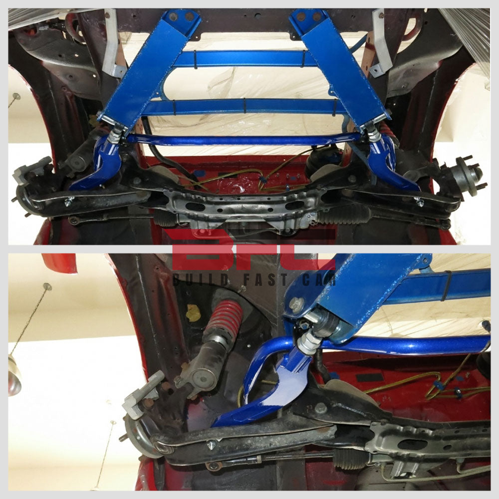 Megan Front High Angle Tension Rods Arm For Nissan 240SX S14 S15 / Skyline R33 R34 / 97-01 Infiniti Q45