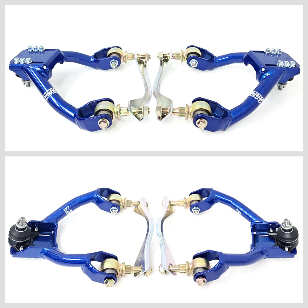 Megan Racing Blue Front Upper Camber Kit For 90-93 Integra / 88-91 Civic MRS-AC-0310