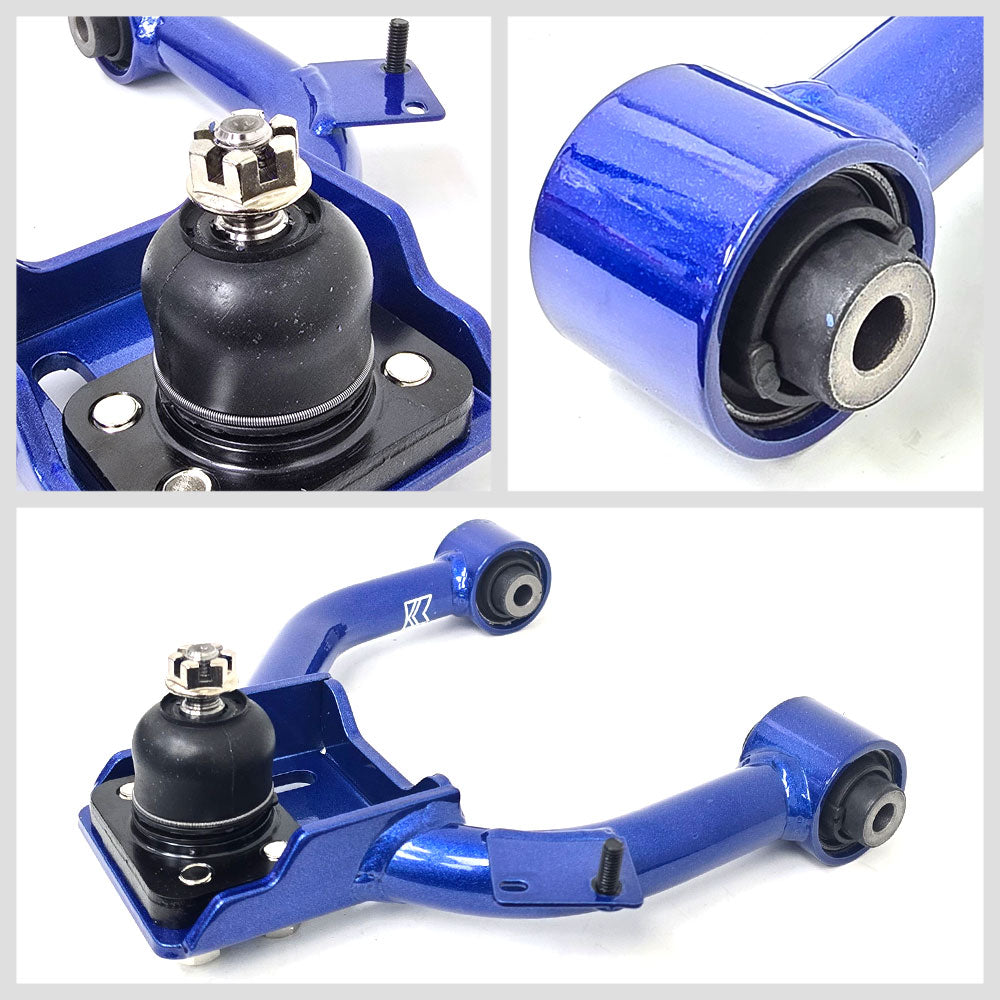 Megan Blue Adjustable Front Rear Upper Camber Kit For 04-08 Acura TL Base/Type-S UA6 UA7