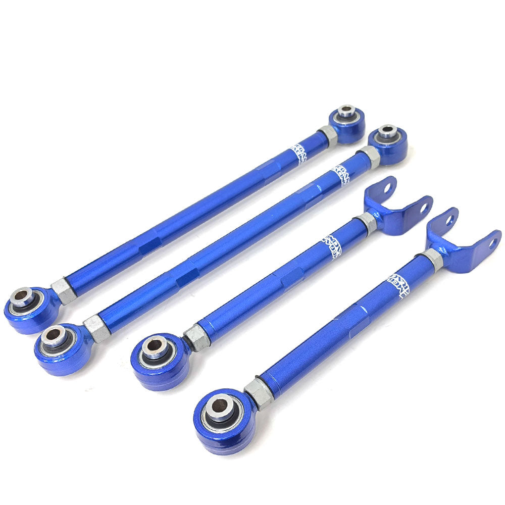 Megan 4x Bue Rear Camber & Toe Control Arm Pillow Ball For 16-24 Chevrolet Camaro