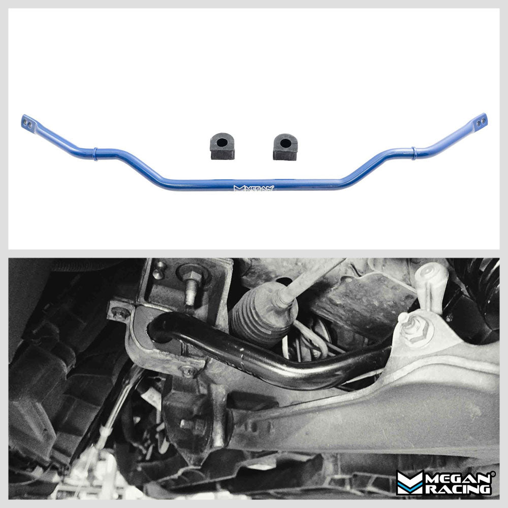 MRS-GM-0291-25 Megan Blue Rear 25mm Adjustable Sway Bar+Bushing For 97-04/05-13 Corvette C5 C6