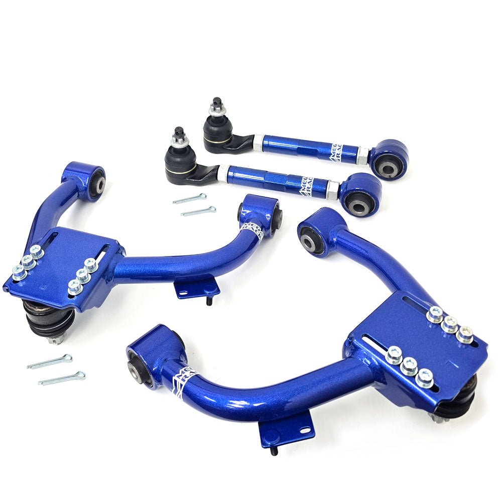 Megan MRS-HA-0111 MRS-HA-0118 Front & Rear Upper Front &Rear Upper Camber Arm Kit For 98-02 Accord 2-Door/4-Door
