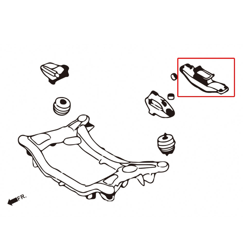 Megan Engine & Transmission Mount MRS-HY-0440 MRS-HY-0441