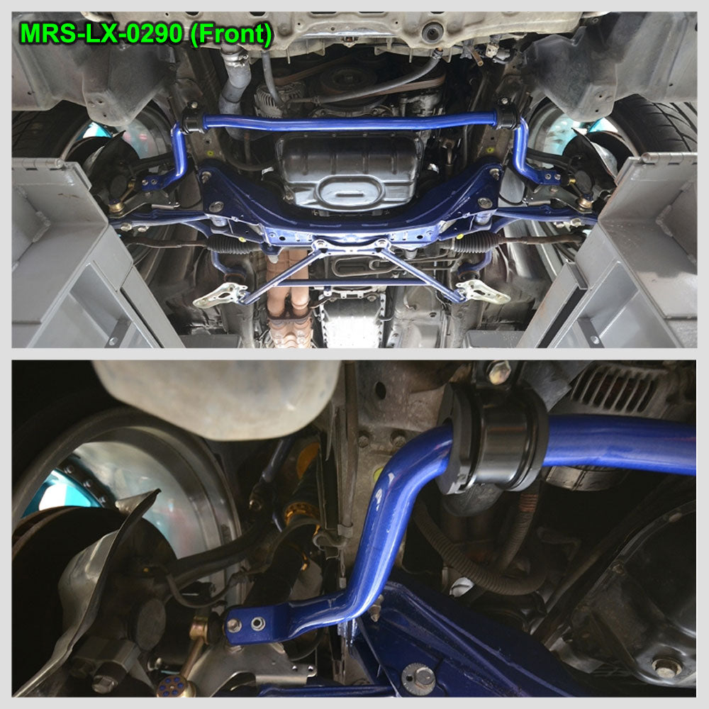 Megan Racing Blue Front & Rear Sway Bar w/Bushing For 98-05 GS300/GS400/GS430 MRS-LX-0290 MRS-LX-0291