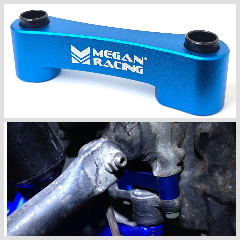 Megan Blue Aluminum Front Roll Center Adjuster For 01-05 Lexus IS200 IS300 MRS-LX-0350